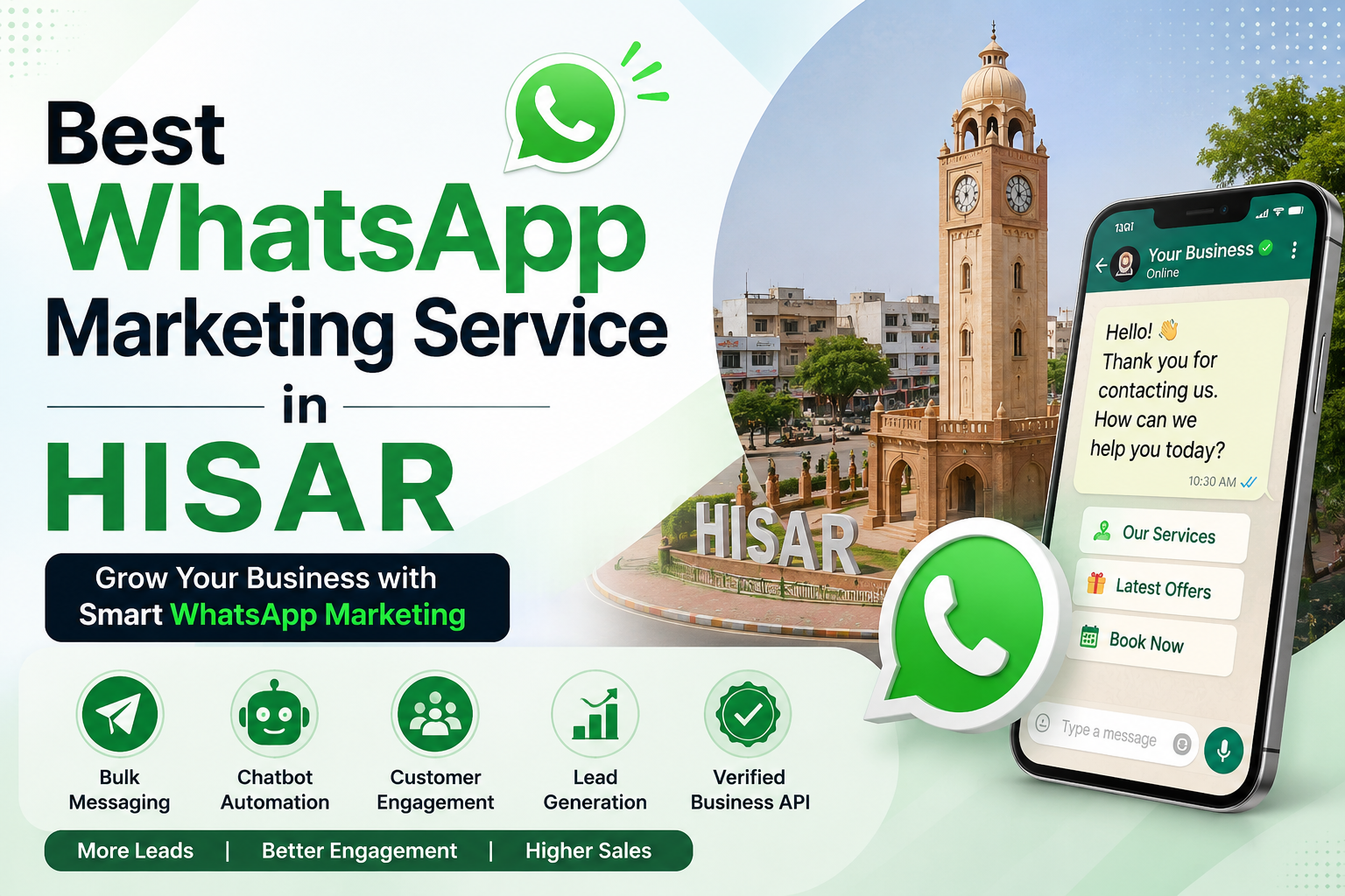 Best WhatsApp Marketing Service in Hisar